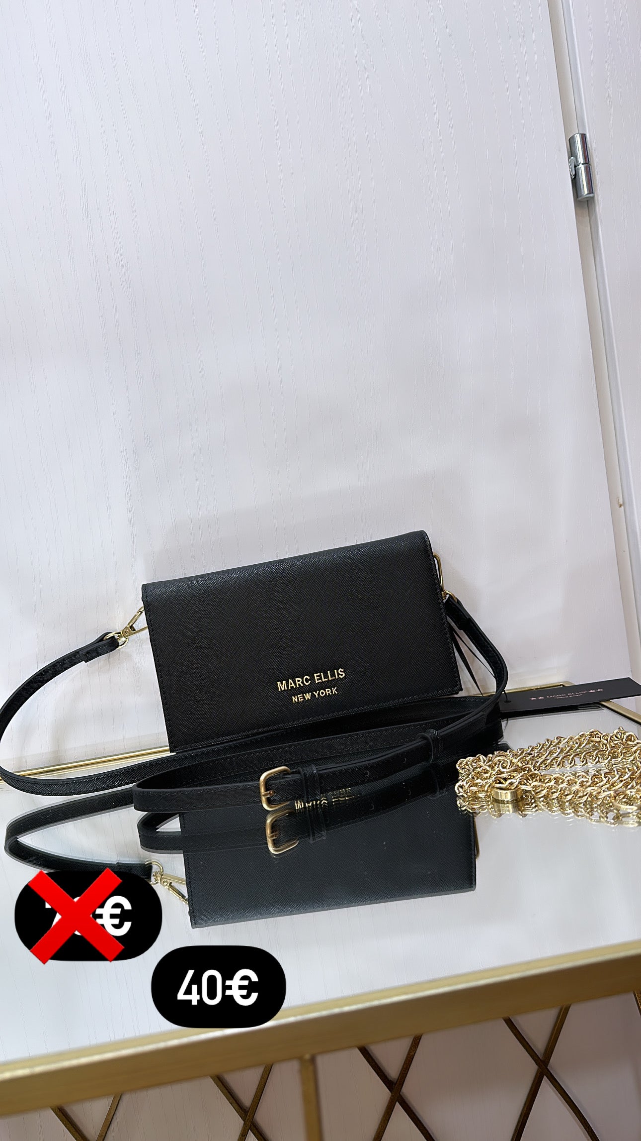 POCHETTE CON TRACOLLA MARC ELLIS