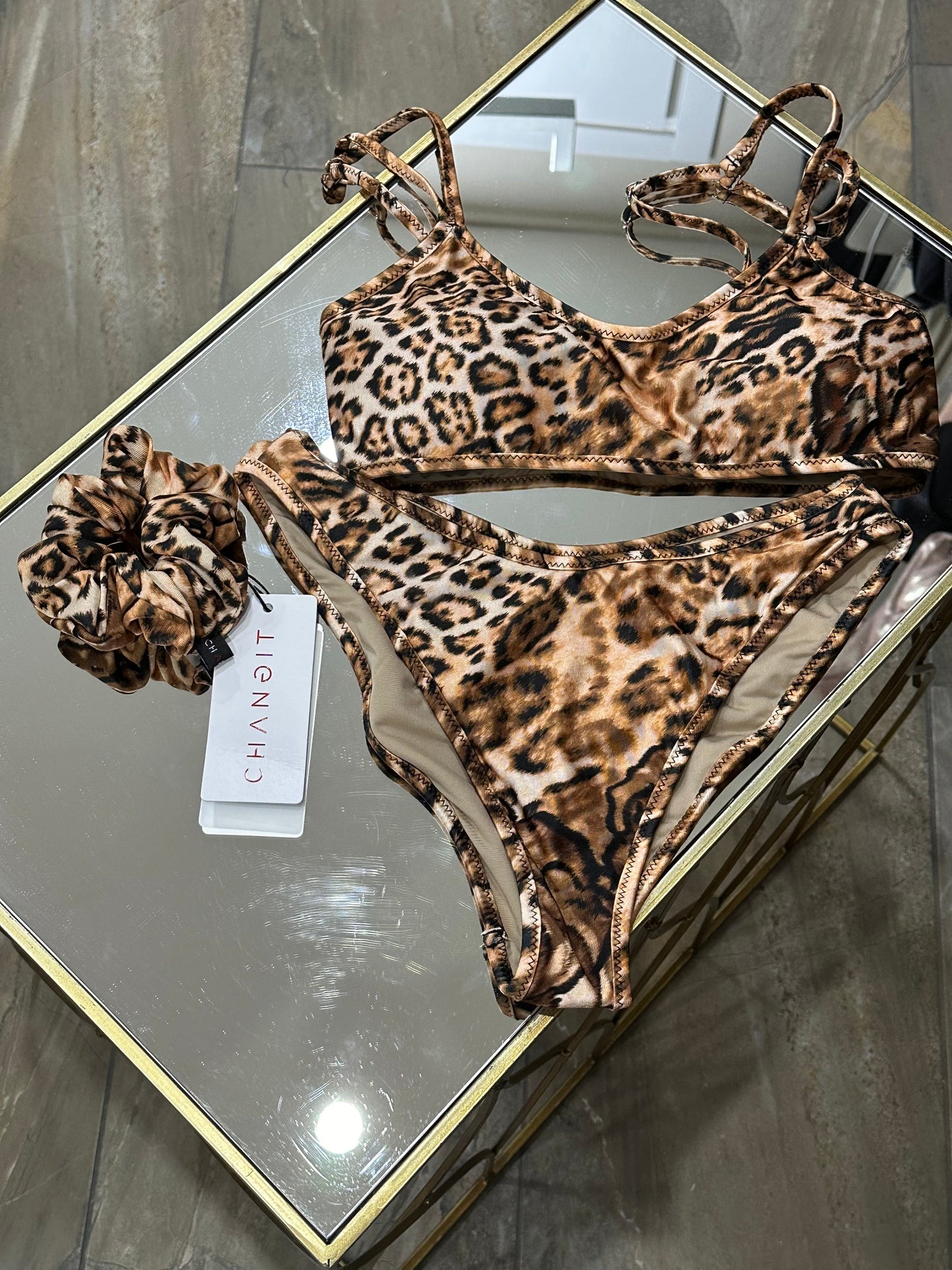 BIKINI 2 PEZZI TIGRATO
