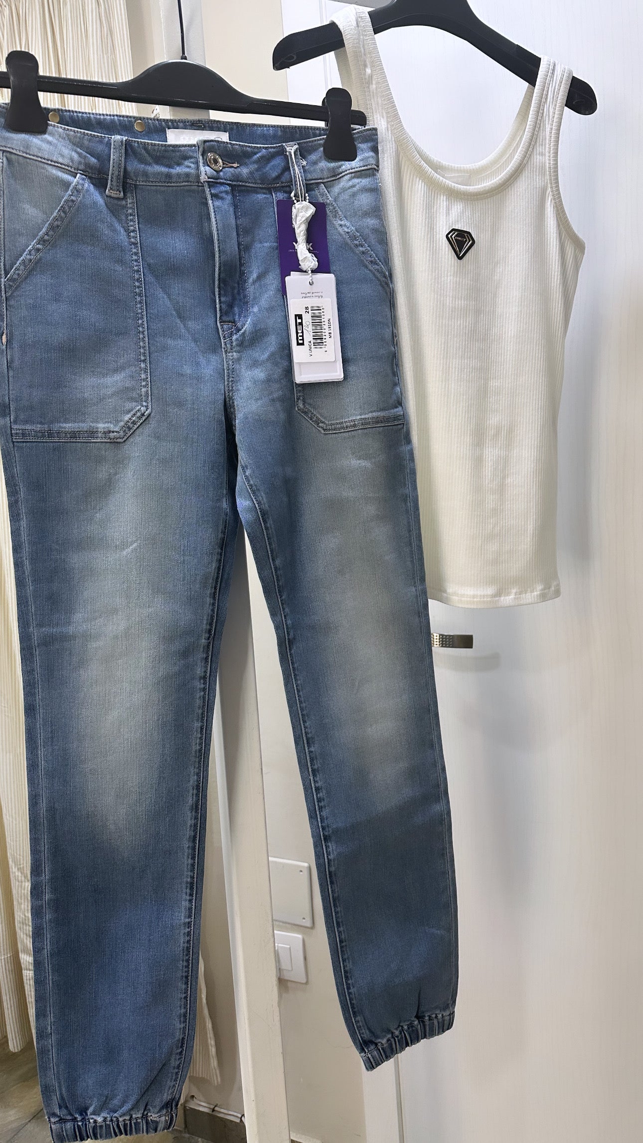 JEANS ELASTICO MET