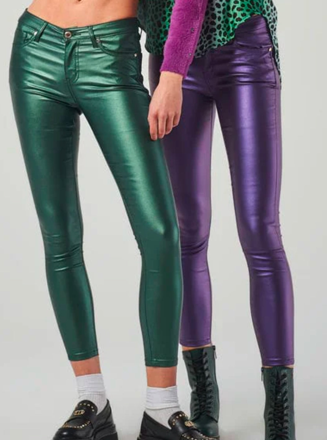 jeans metallizzato MET