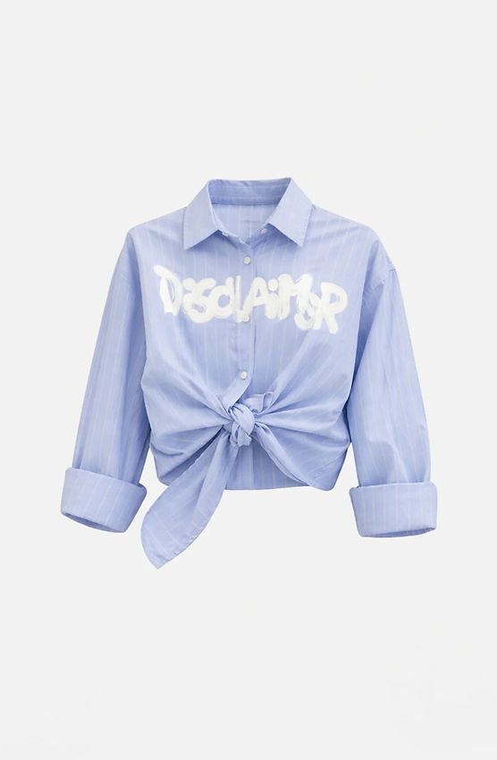 Camicia bambina Disclaimer