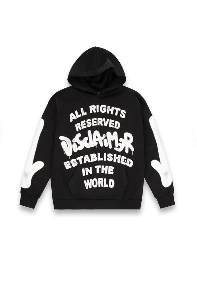 Felpa uomo disclaimer