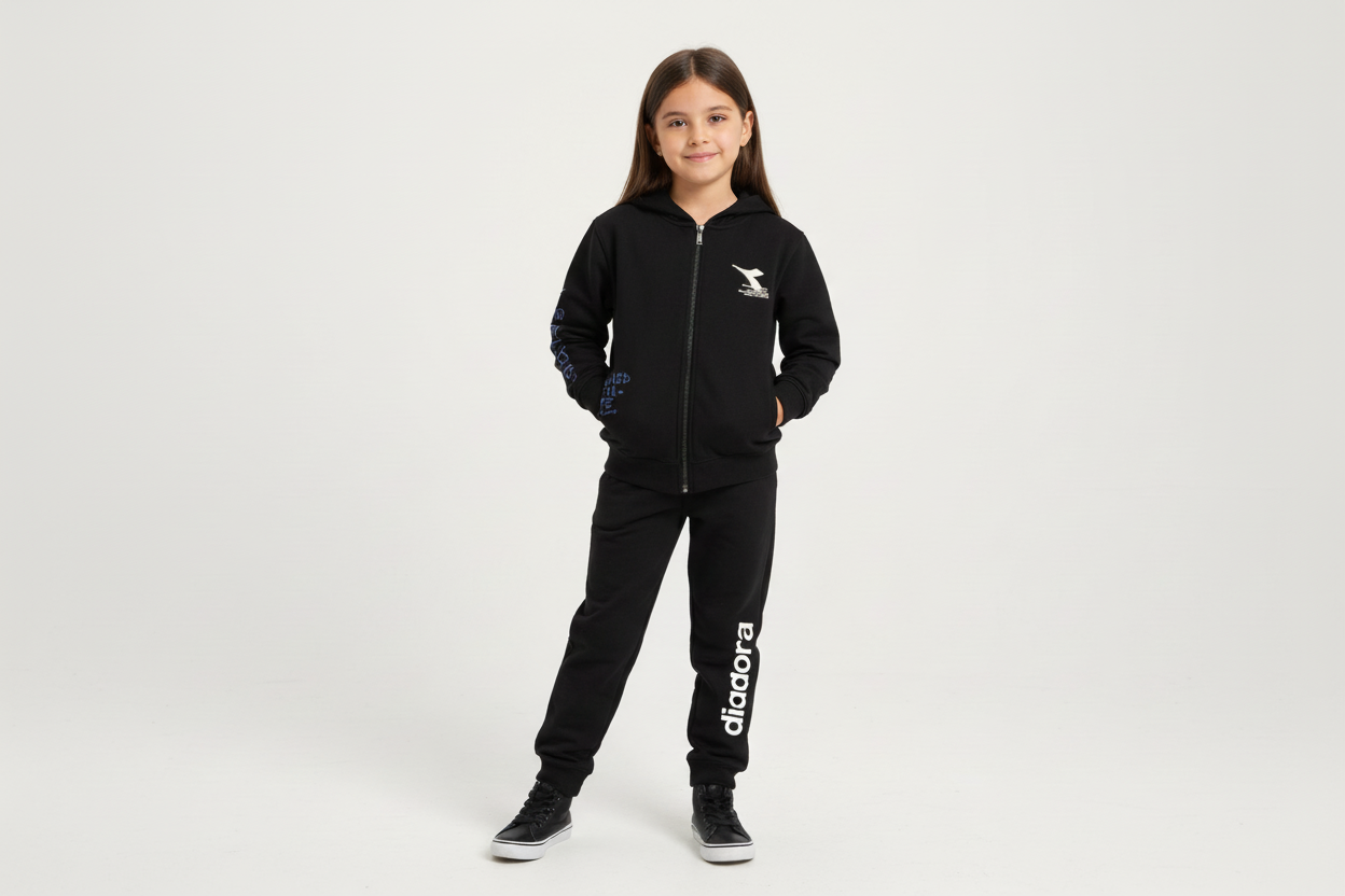 Tuta bambina diadora