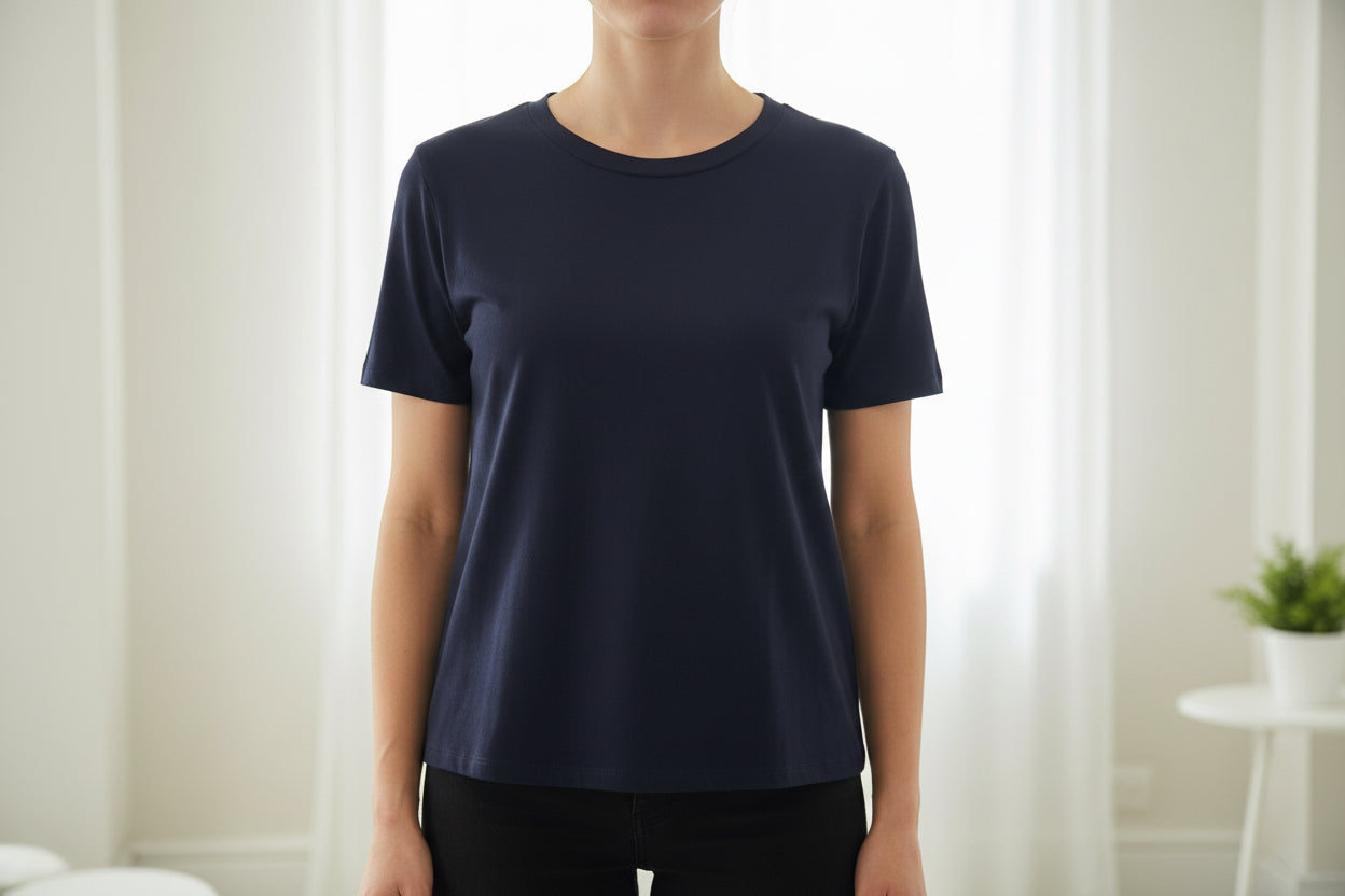 T-shirt sotto giacca after