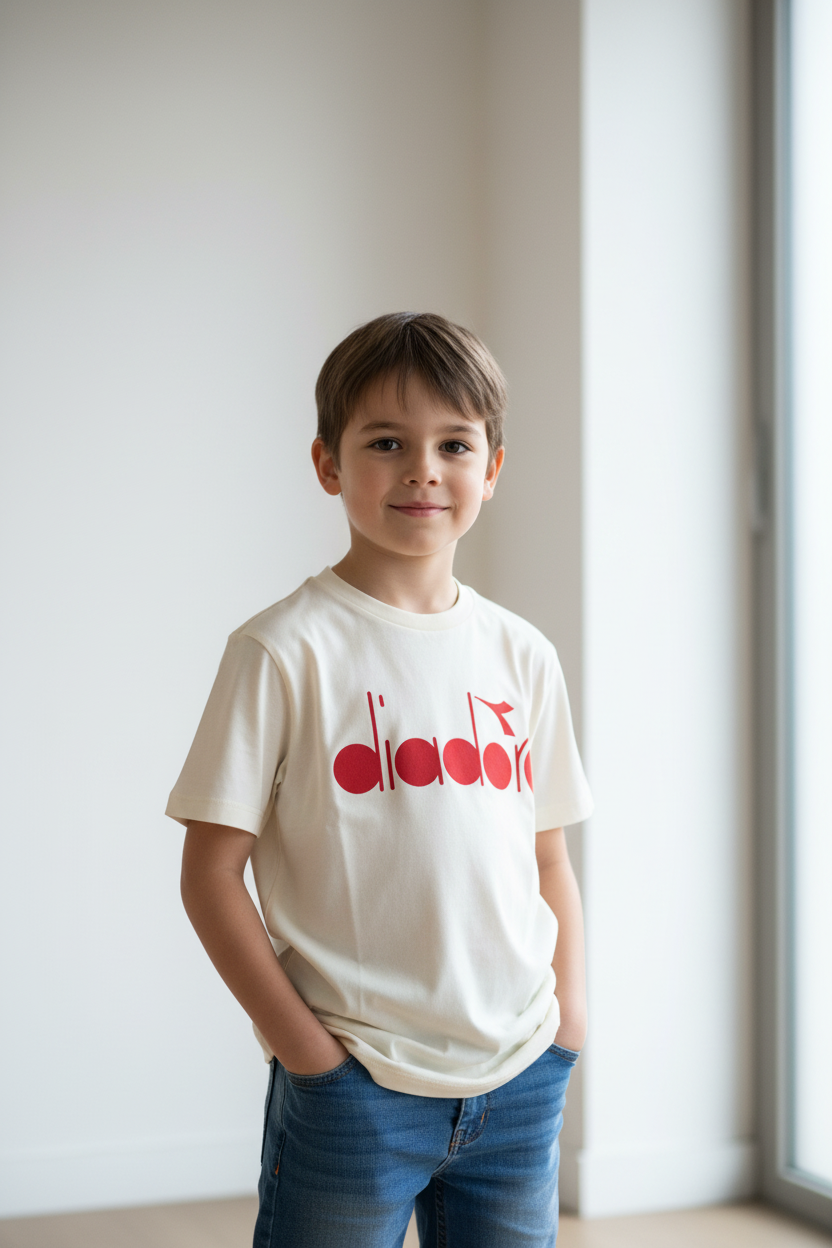 T-shirt bambino diadora
