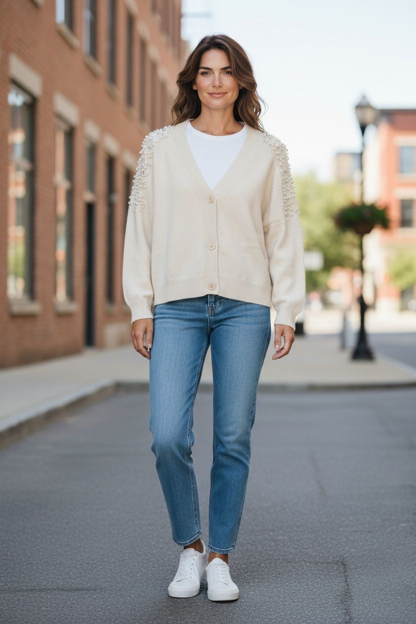 Cardigan fresh flower