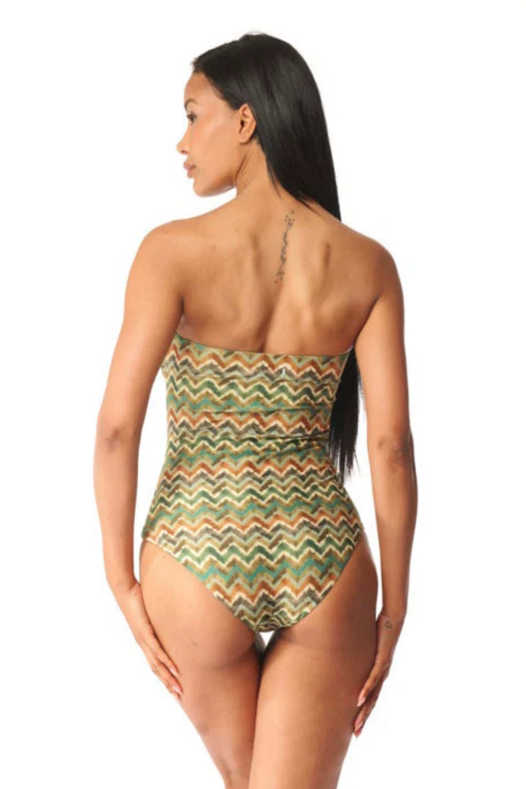 Costume intero miss lurex acqua di cocco 2026