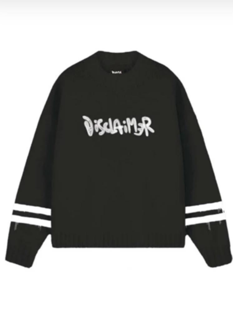 Felpa uomo disclaimer