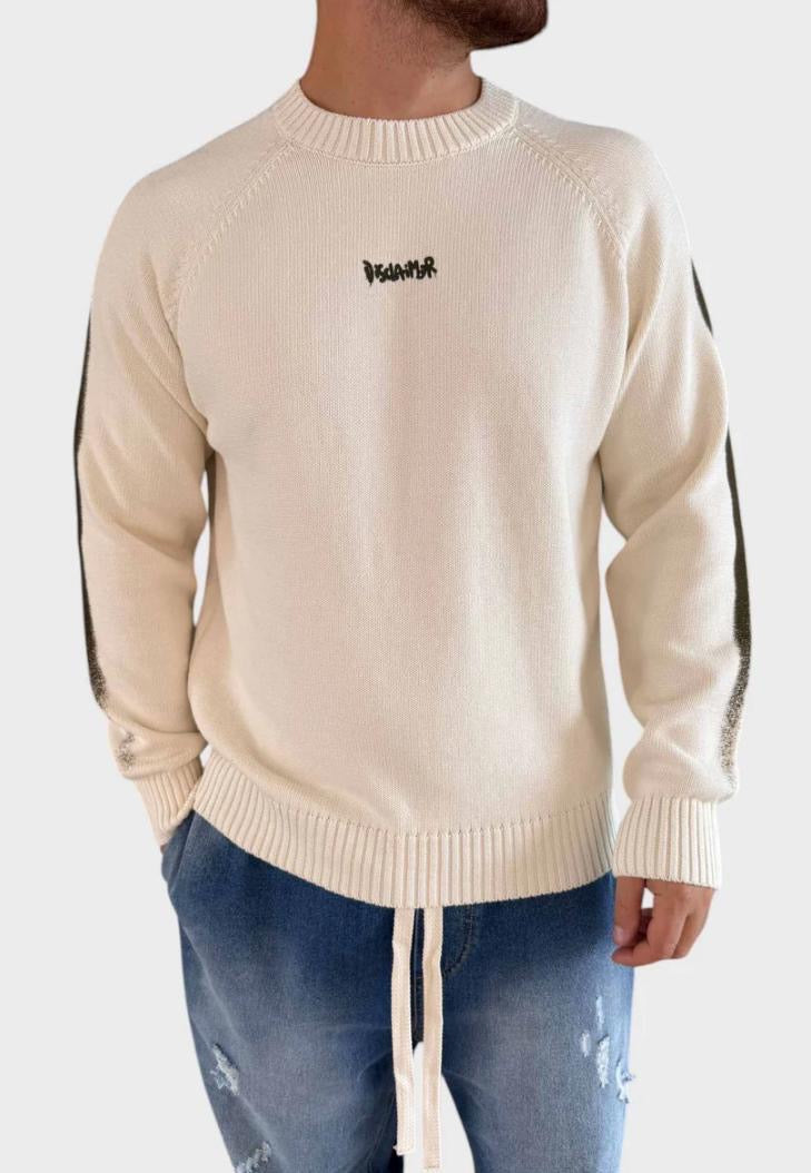 Maglione uomo disclaimer