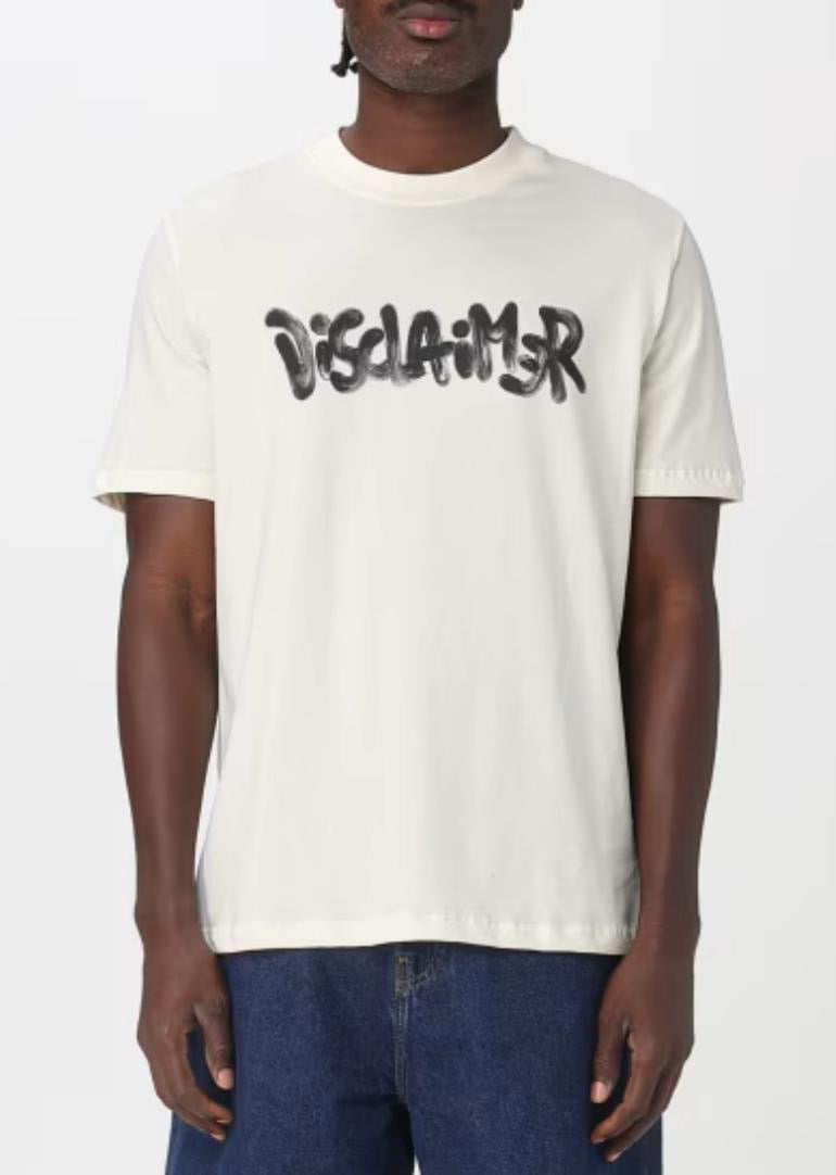 T-shirt uomo disclaimer