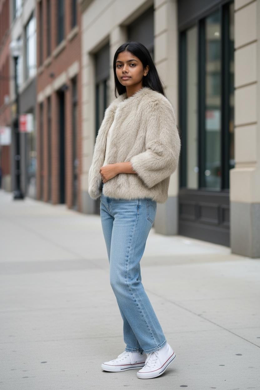 Ecopelliccia bambina kocca