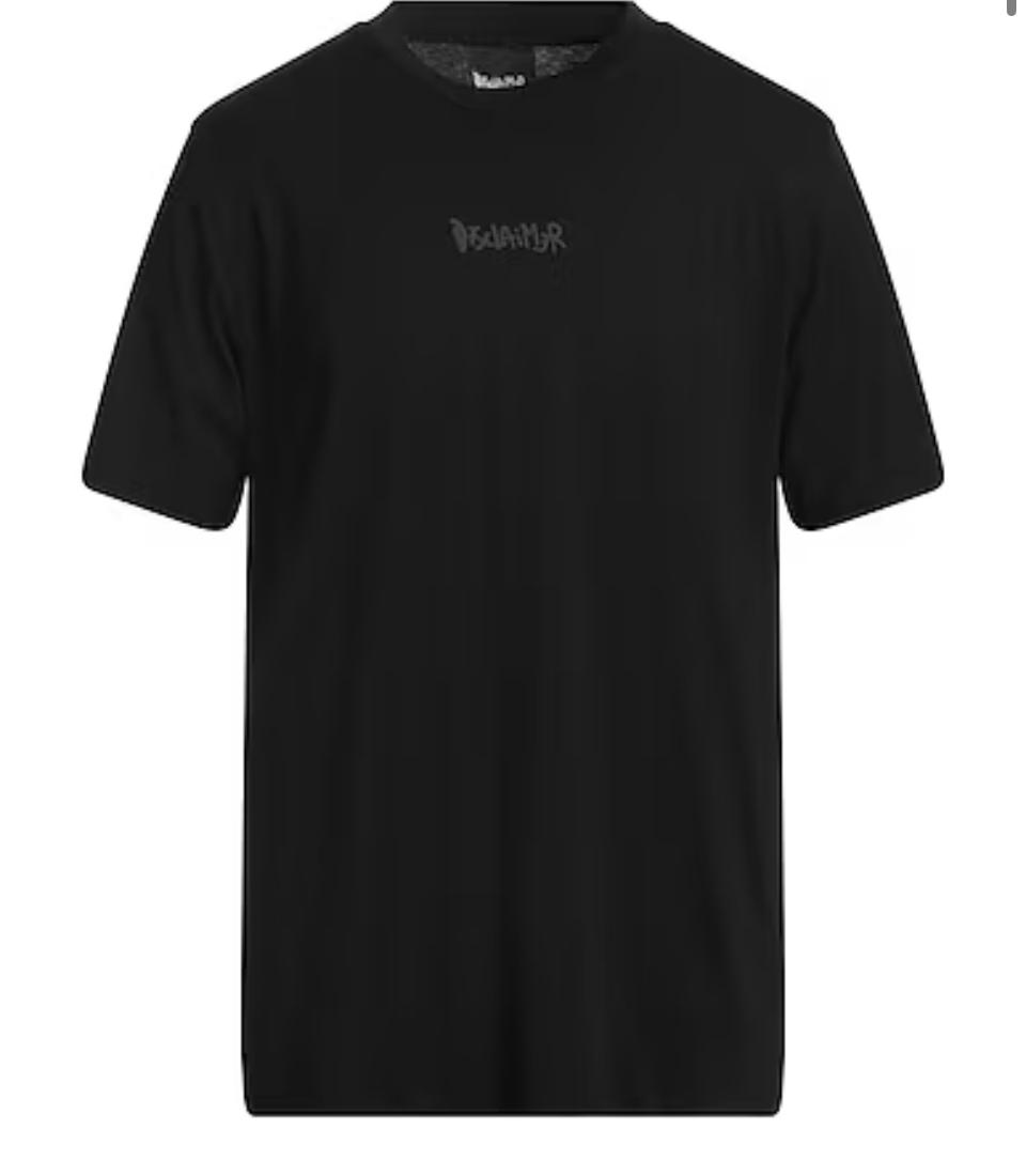 T-shirt uomo disclaimer