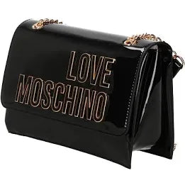 ENAMELED LOGO - Borsa a mano LOVE MOSCHINO