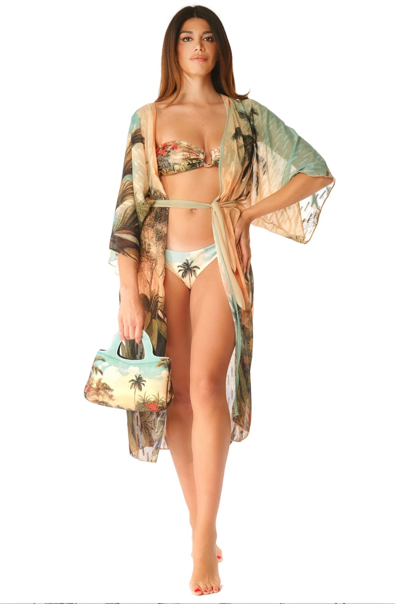 Kimono lungo acqua di cocco 2026