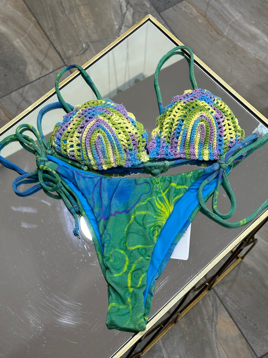 BIKINI TRIANGOLO E SLIP AMERICANO REGOLABILE CHANGIT