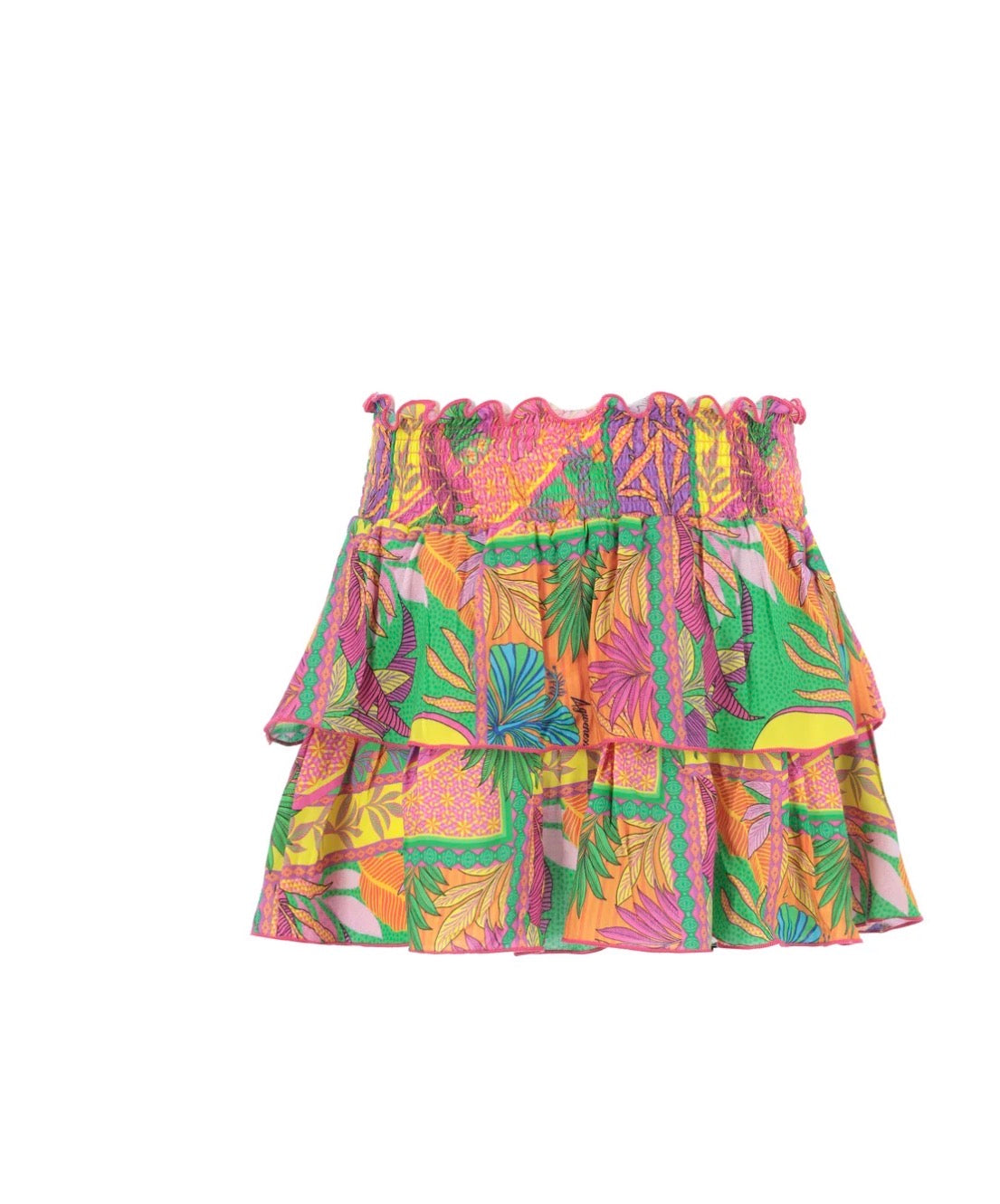 GONNA BAMBINA BALZE IN MUSSOLA POP FOULARD 4GIVENESS