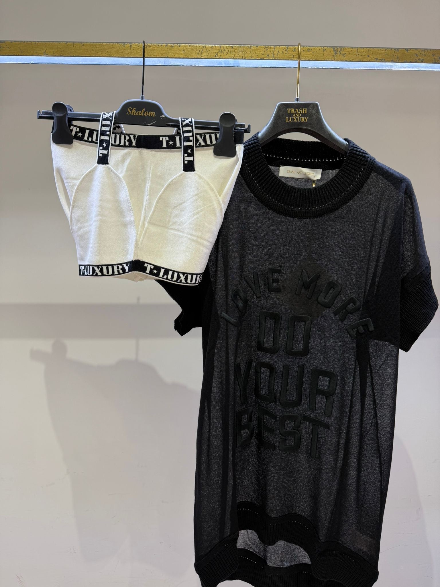 Abito più set slip con Coulotte Trash and luxury 2026