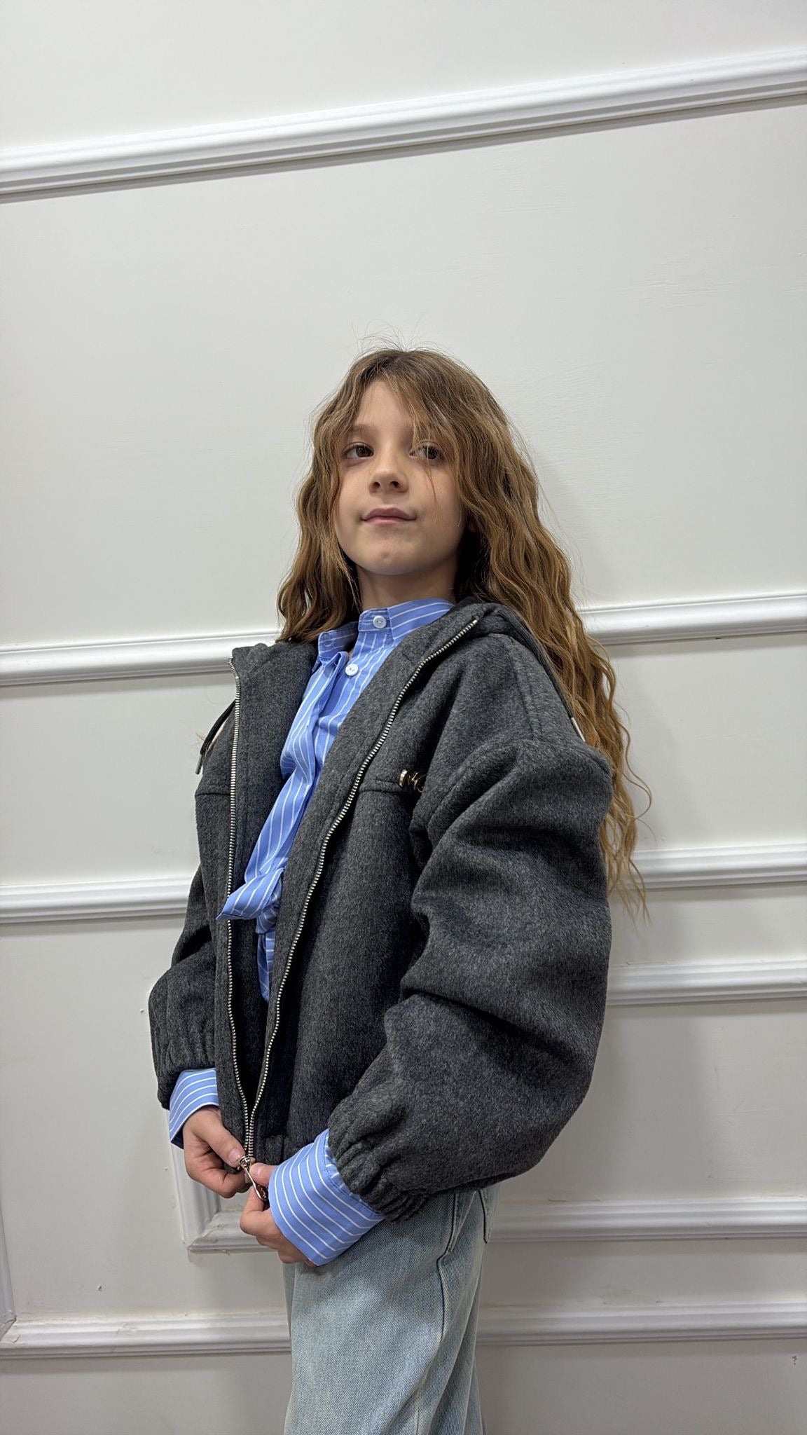 Giacca con cappuccio manila grace