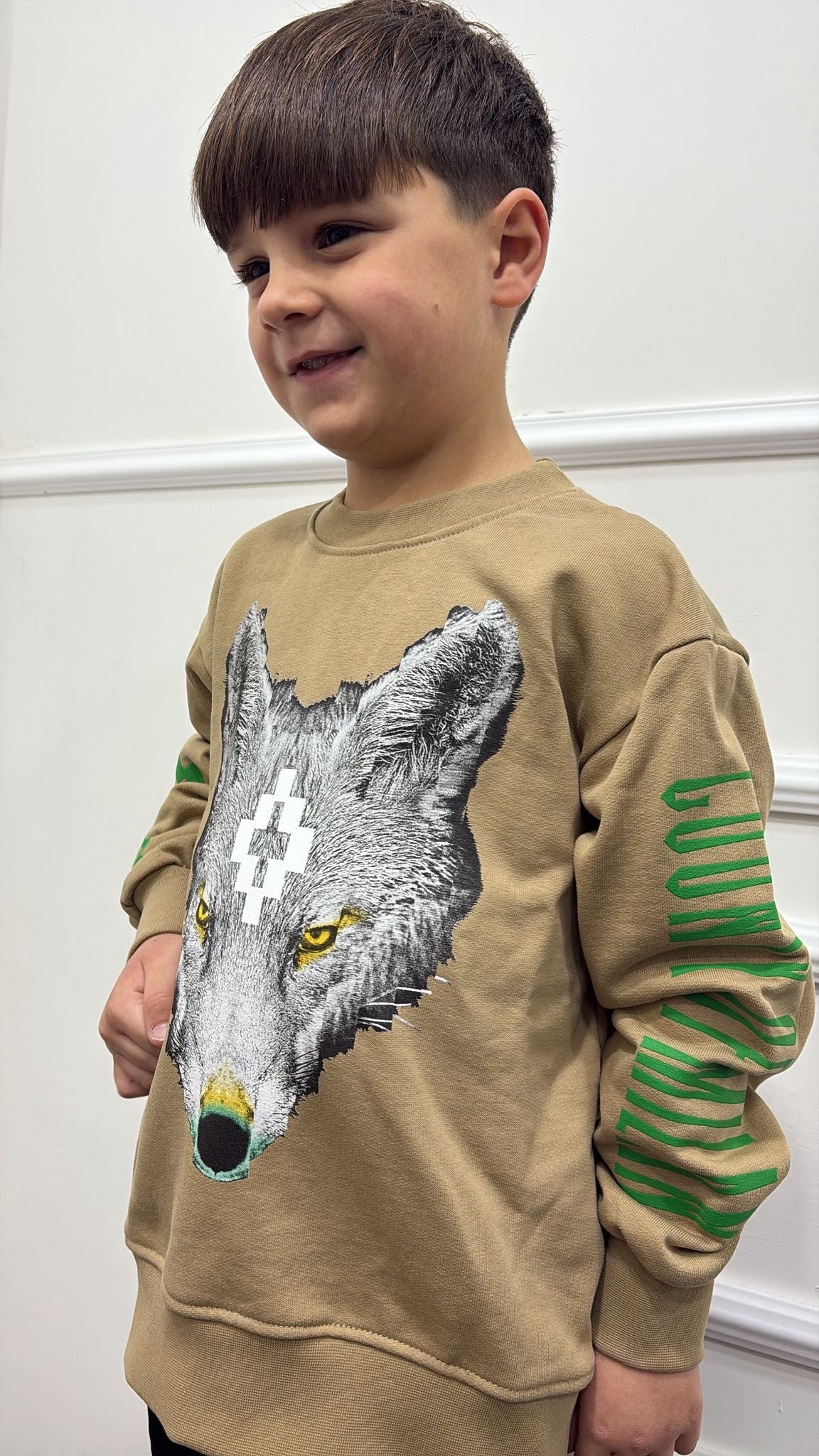 Felpa bambino marcelo burlon