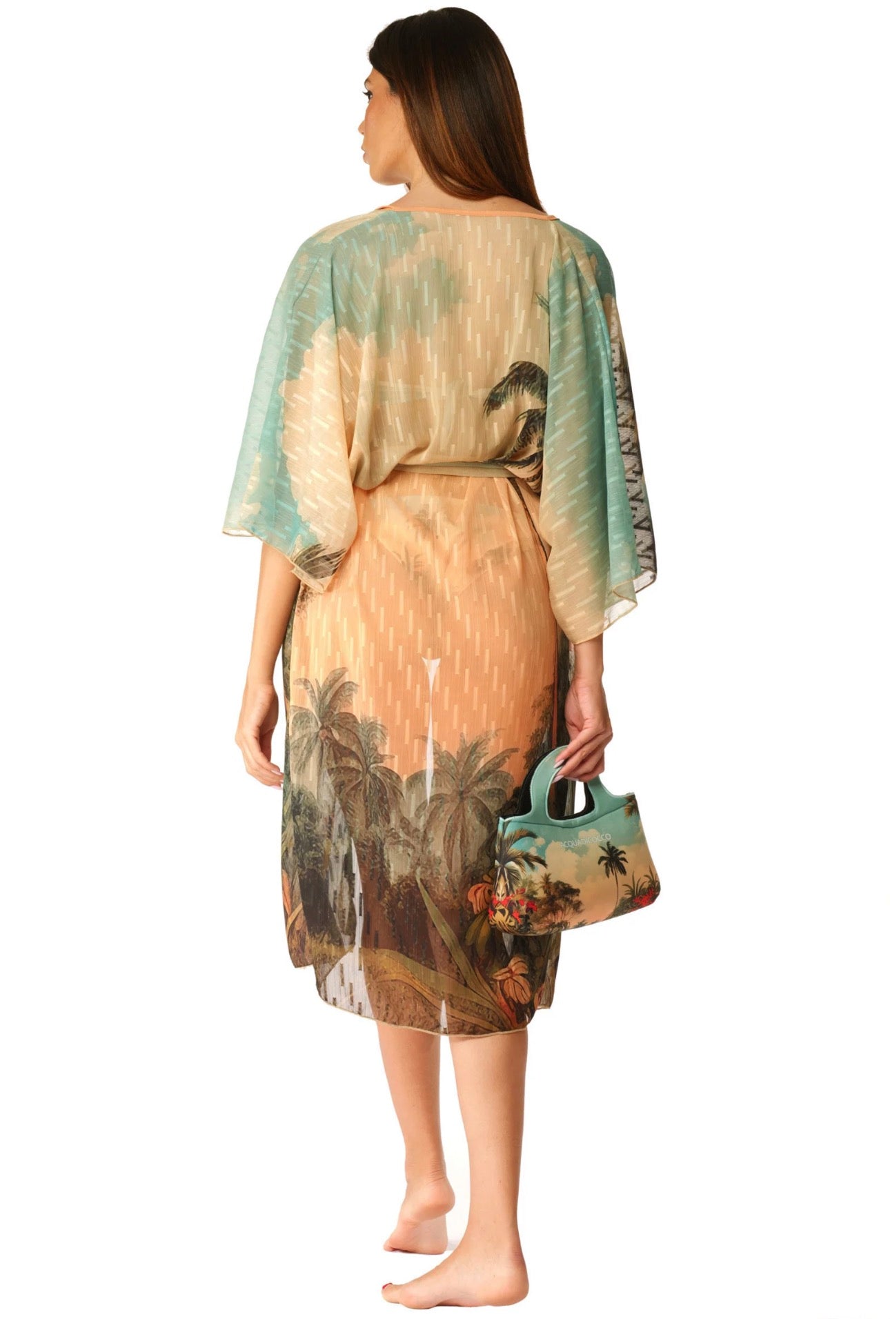 Kimono lungo acqua di cocco 2026