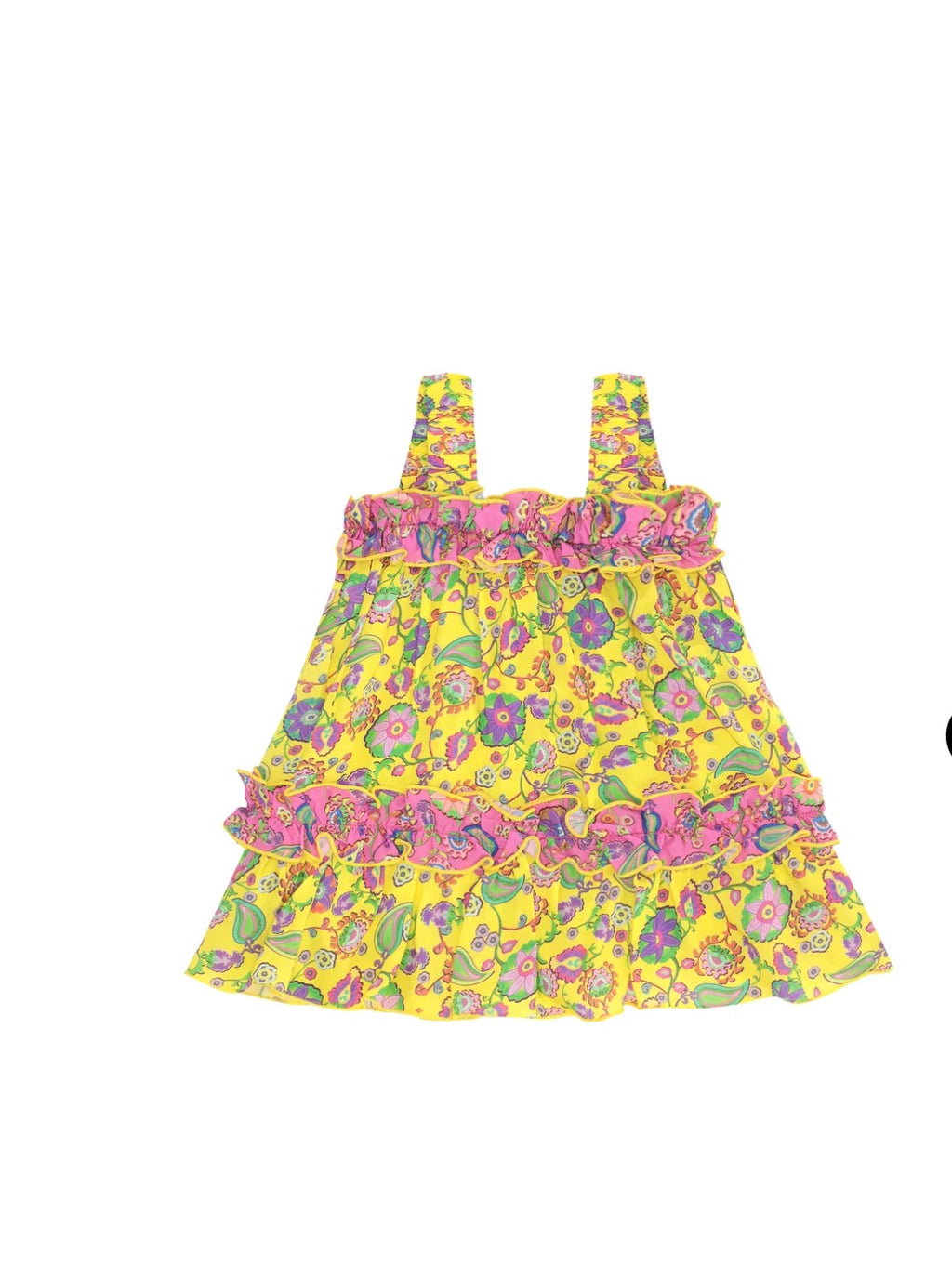 ABITO BAMBINA DOPPIA BALZA BOHO CHIC 4GIVENESS