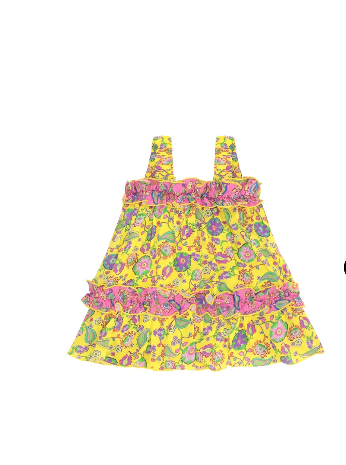 ABITO BAMBINA DOPPIA BALZA BOHO CHIC 4GIVENESS