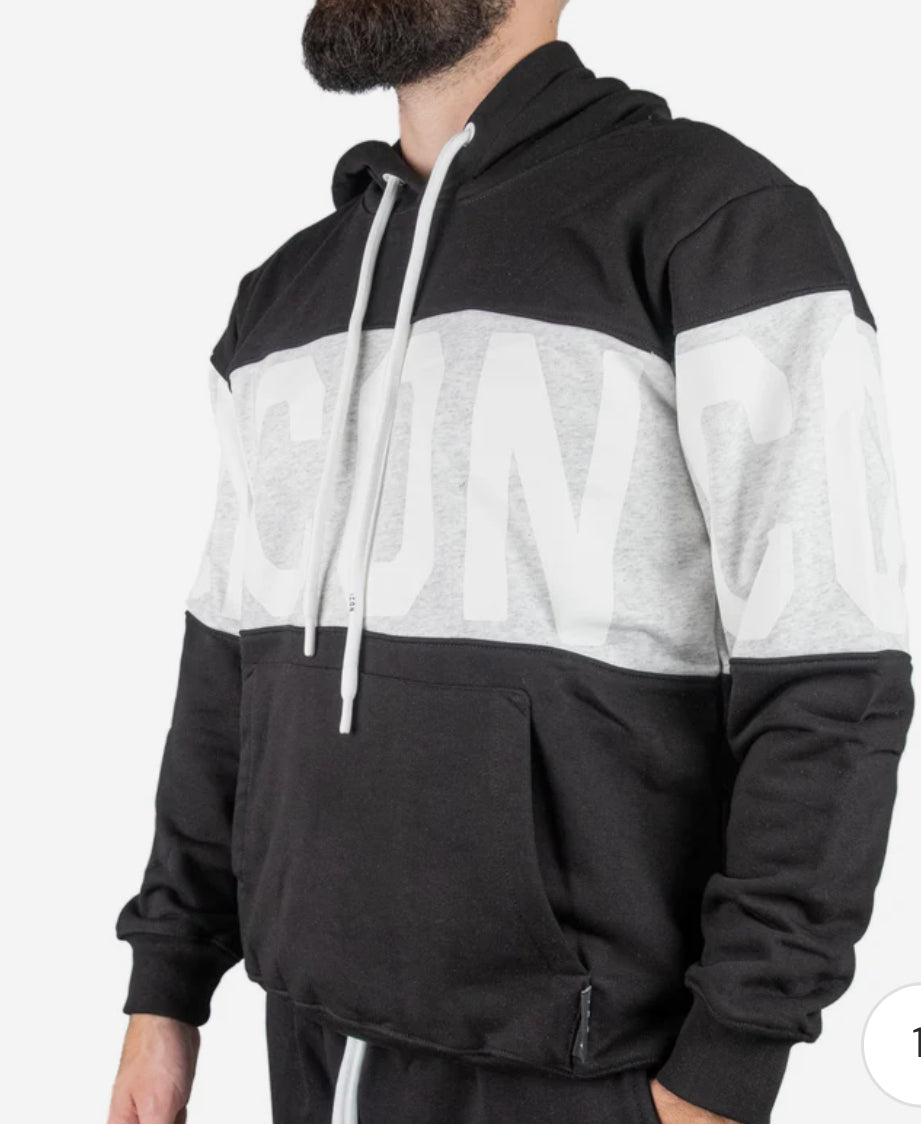 Felpa con cappuccio icon uomo