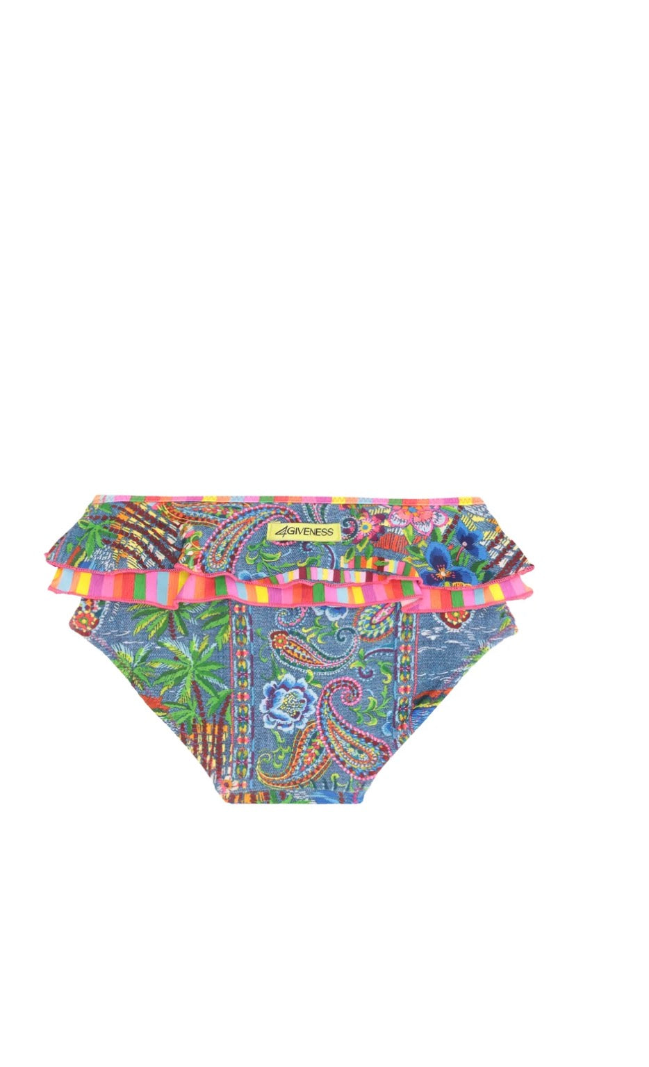 SLIP BAMBINA VOLANT DENIM MEXICAN 4GIVENESS