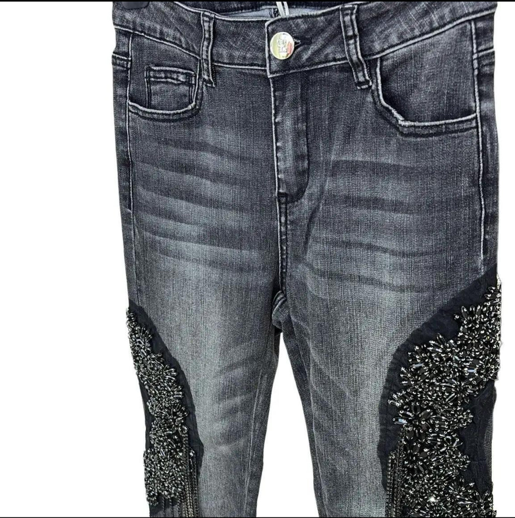 Jeans denim skinny trash and luxury