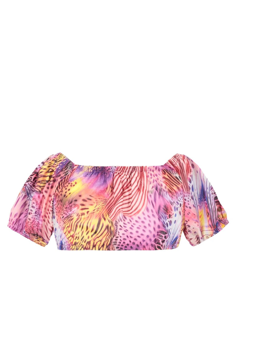 CROP TOP BAMBINA MM IN GEORGETTE 4GIVENESS