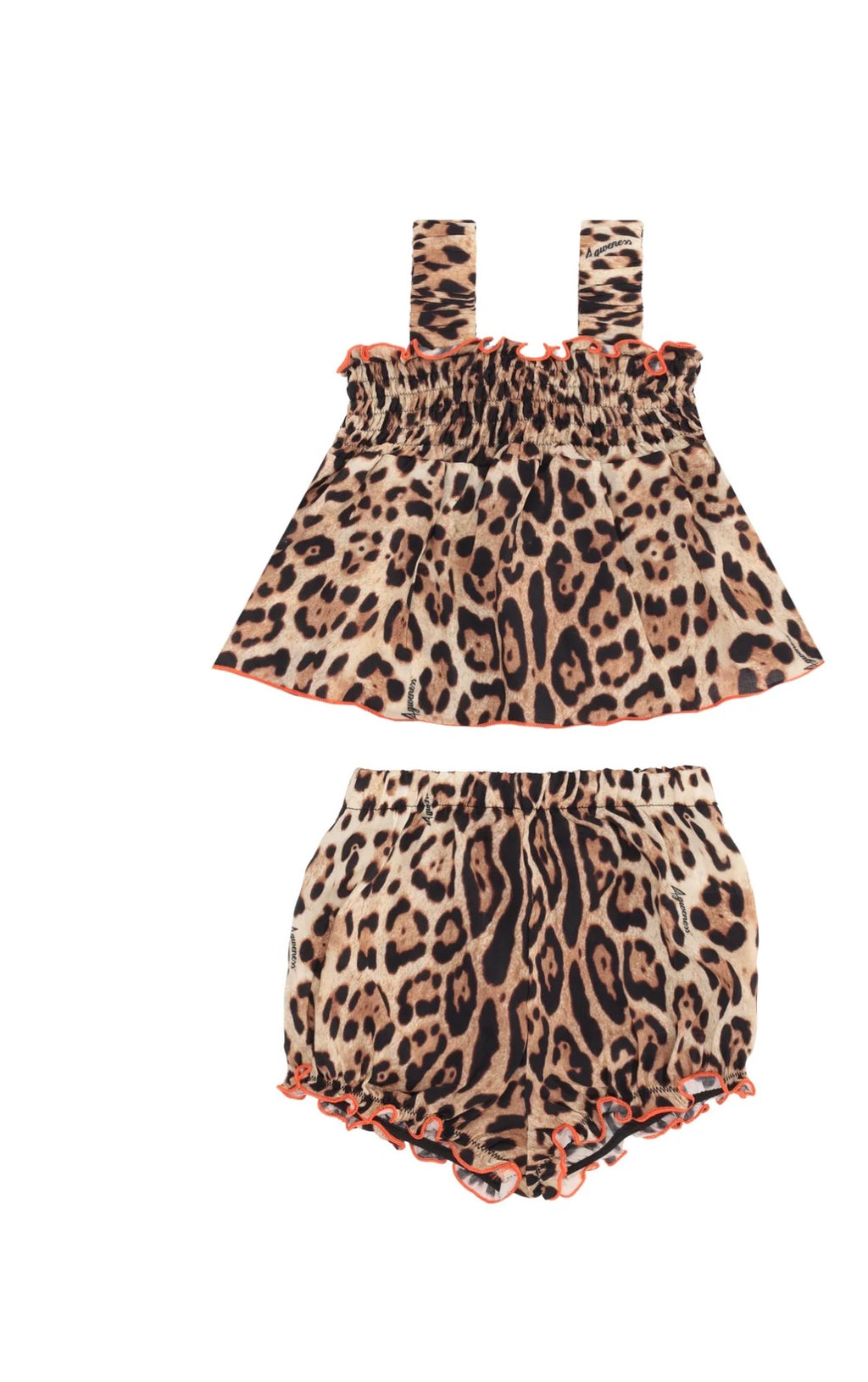 COMPLETO BAMBINA TOP E PANTALONCINO LEO 4GIVENESS