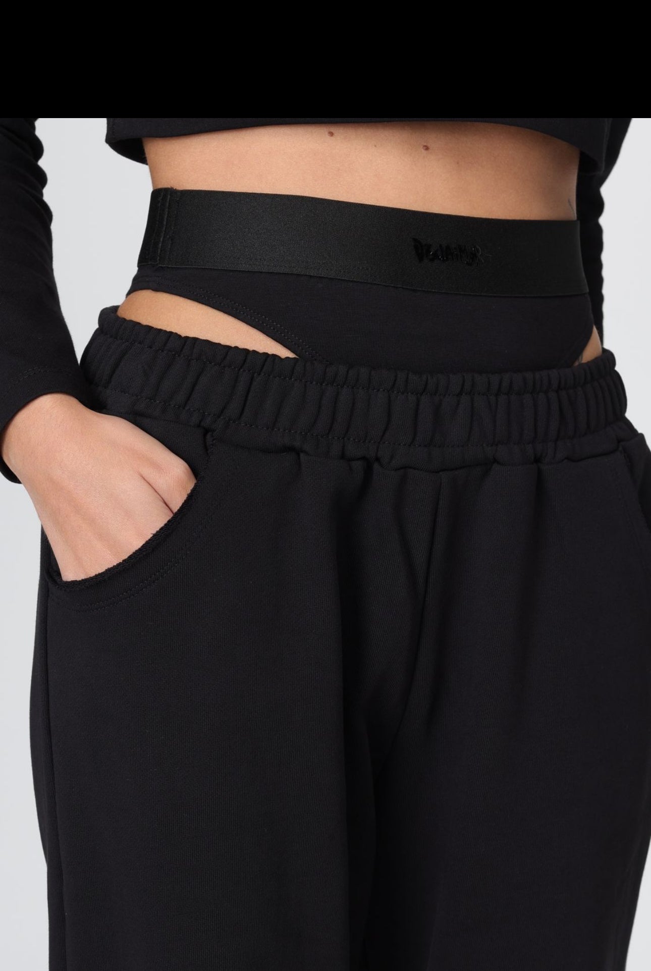 Pantalone effetto slip donna disclaimer