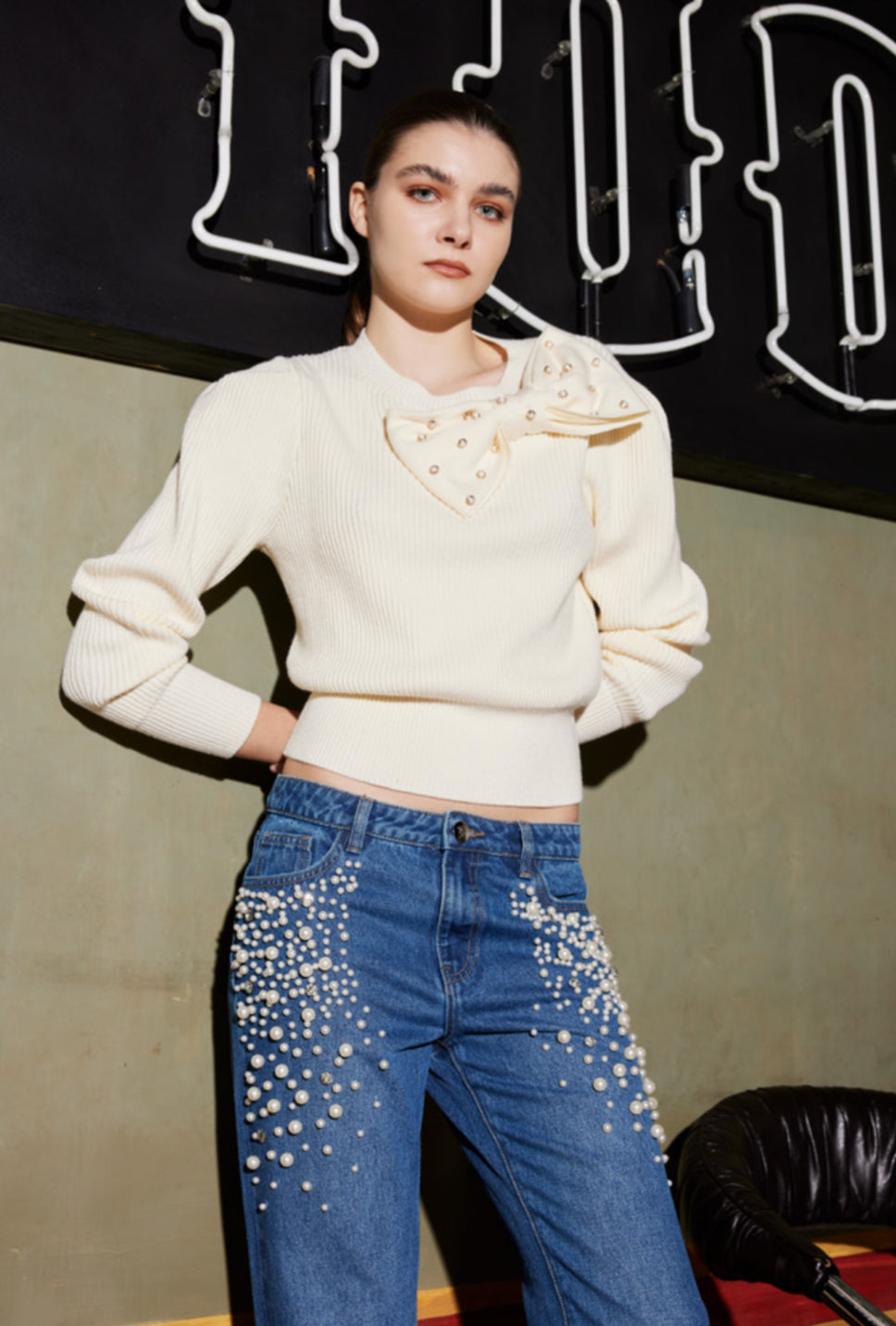 Maglia fiocco trash and luxury