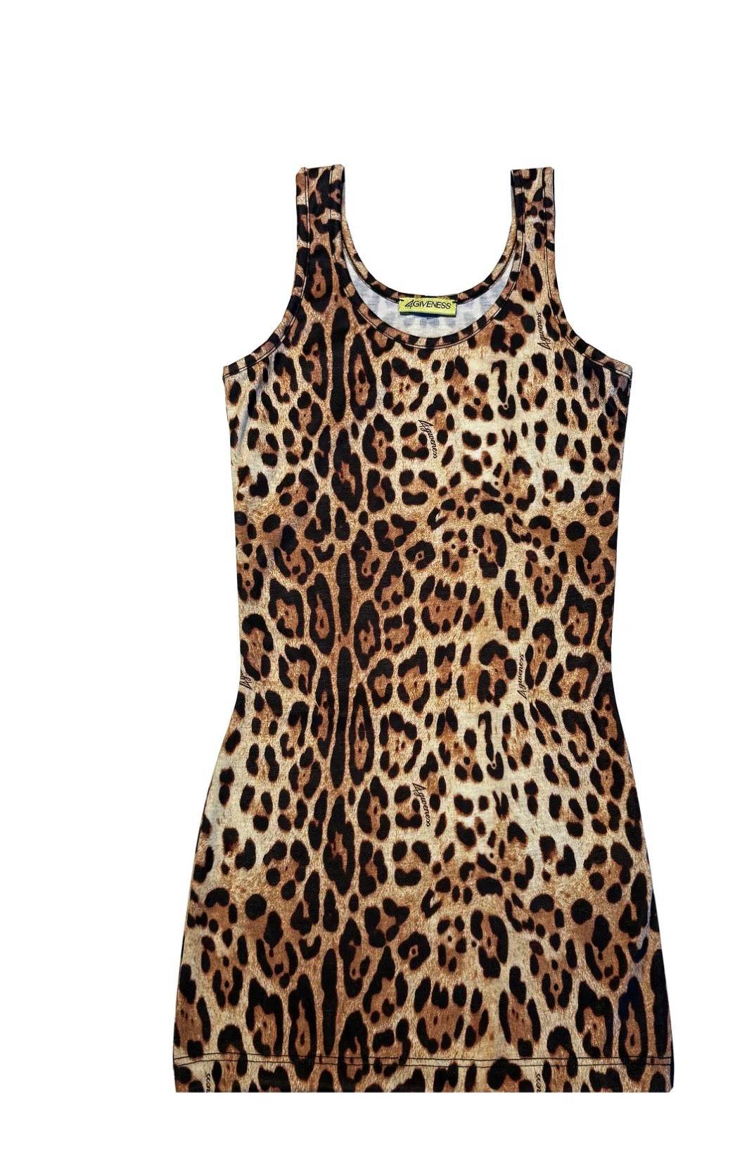 ABITO CANOTTA CORTO LEOPARD BAMBINA 4GIVENESS