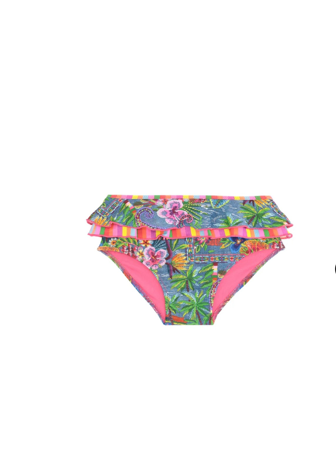 SLIP BAMBINA VOLANT DENIM MEXICAN 4GIVENESS