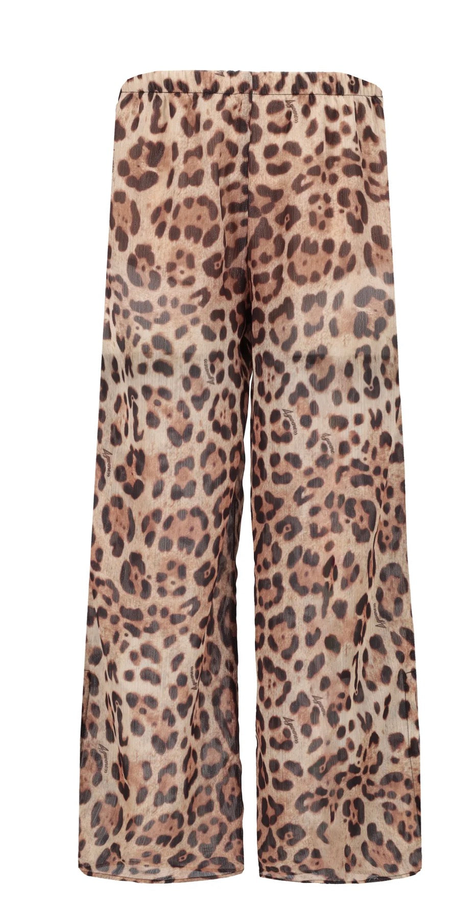 PANTALONE PALAZZO BAMBINA IN GEORGETTE FANTASIA LEO 4GIVENESS