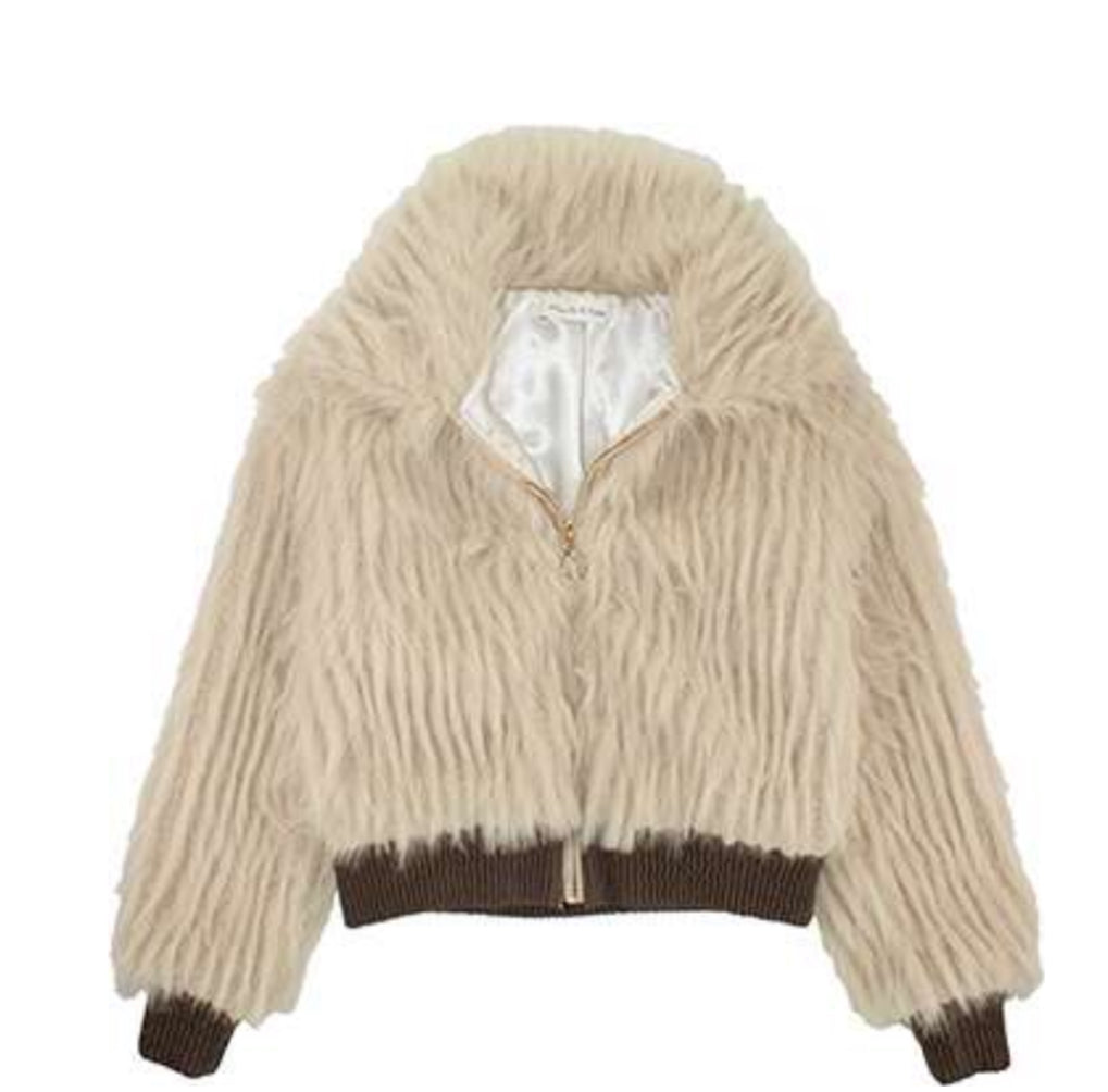 Bomber pelliccia ragazza manila grace