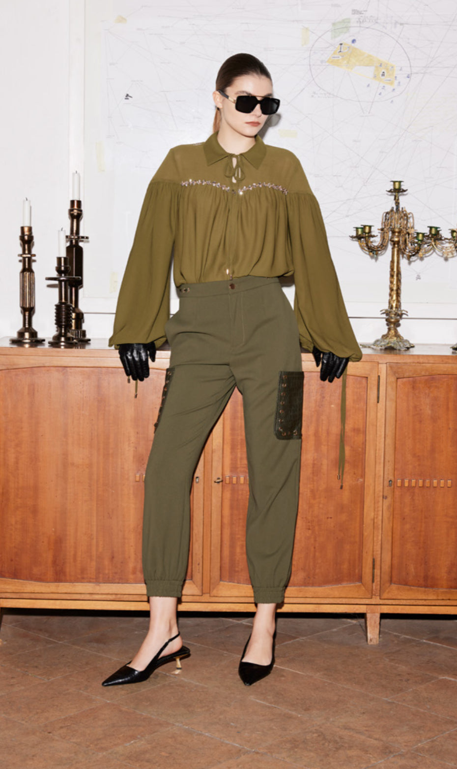 Pantalone tascone trash and luxury