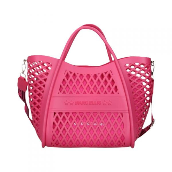 Borsa donna marc ellis flat buby basket 25 fuxia purple