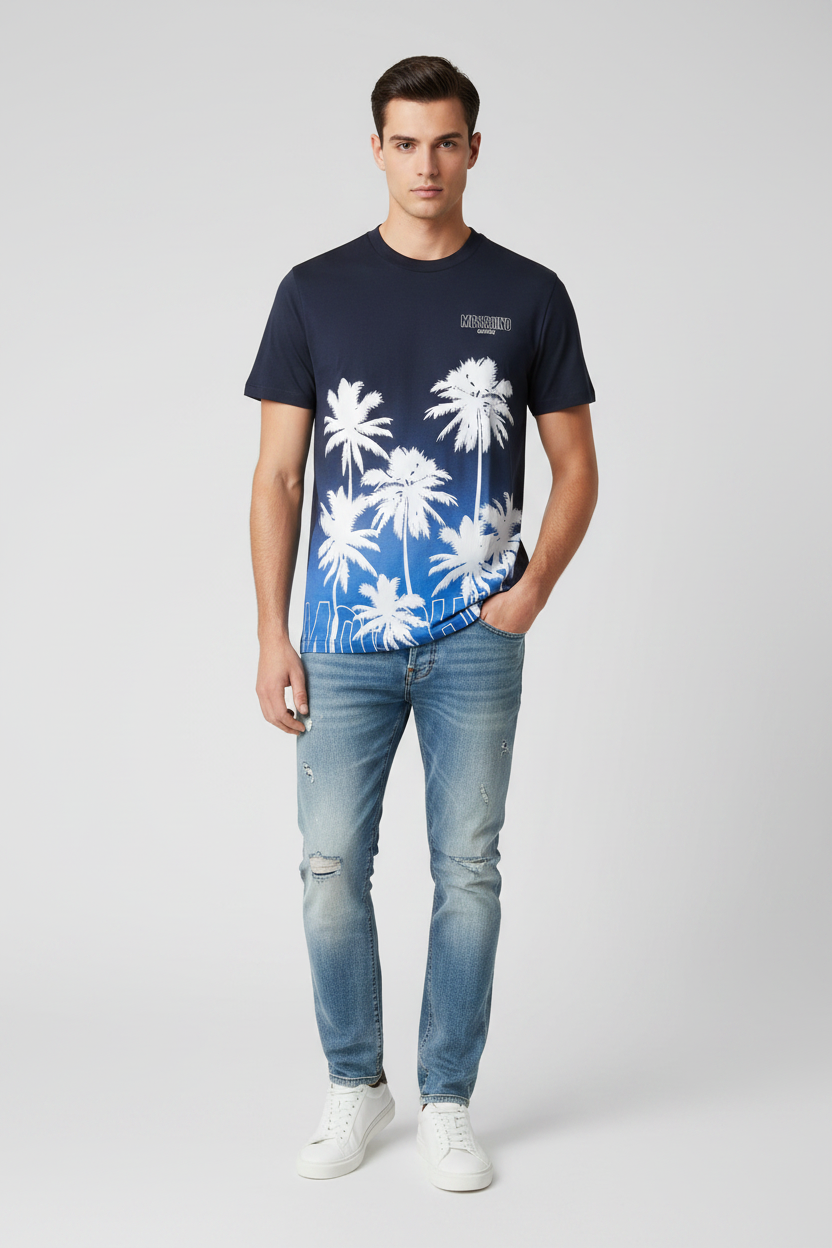 T-shirt uomo moschino 2026