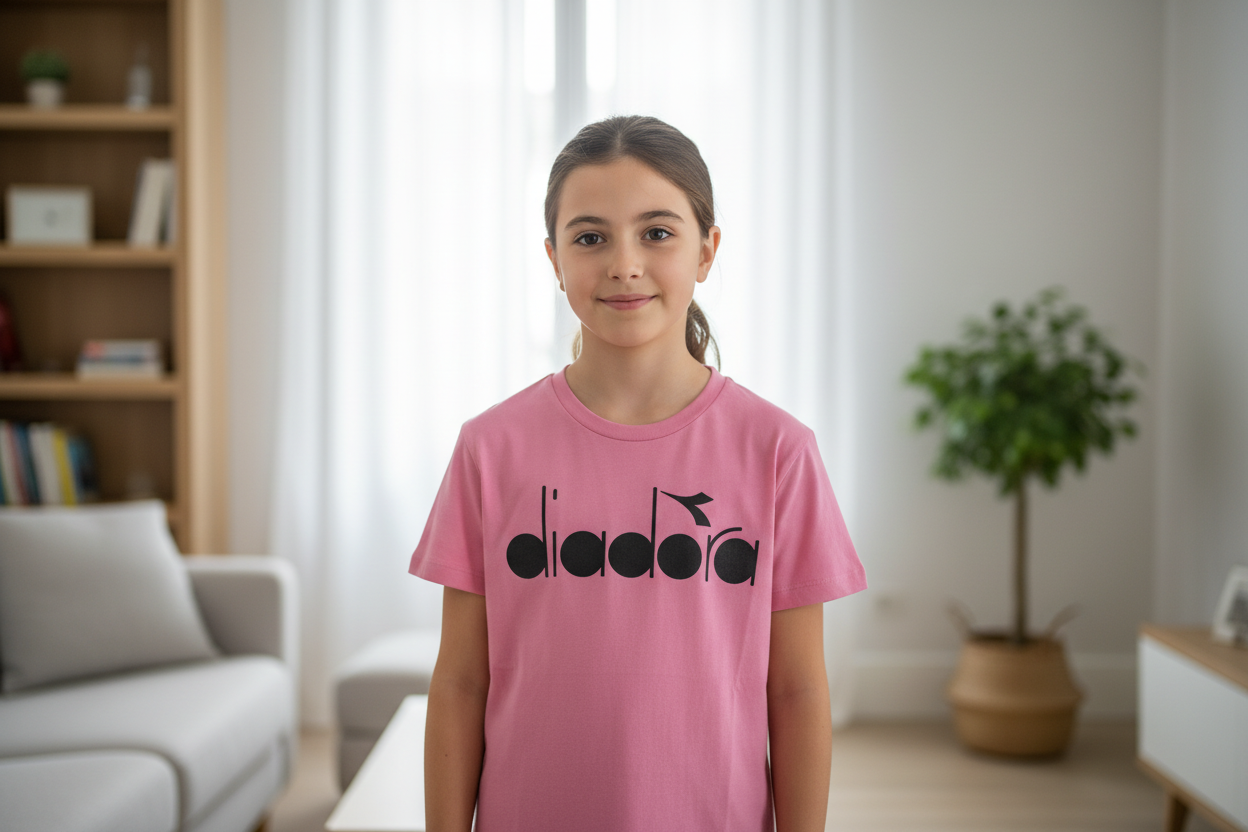 T-shirt bambina diadora