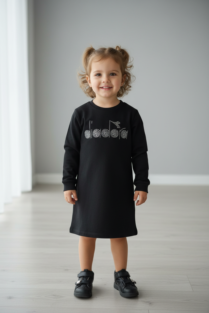 Felpone bambina diadora