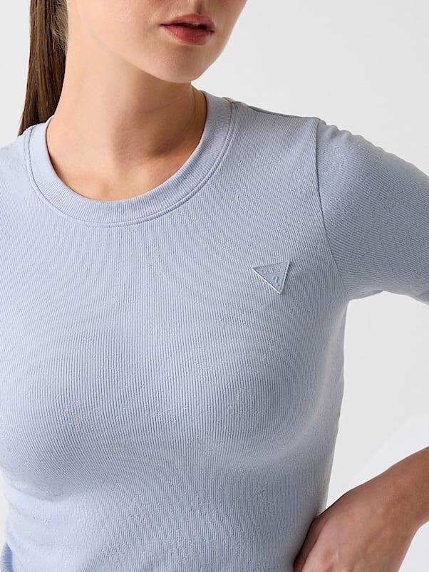 T-shirt crop donna guess 2026