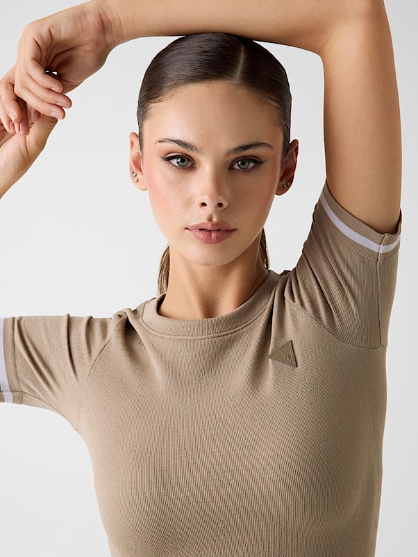 T-shirt crop donna guess 2026