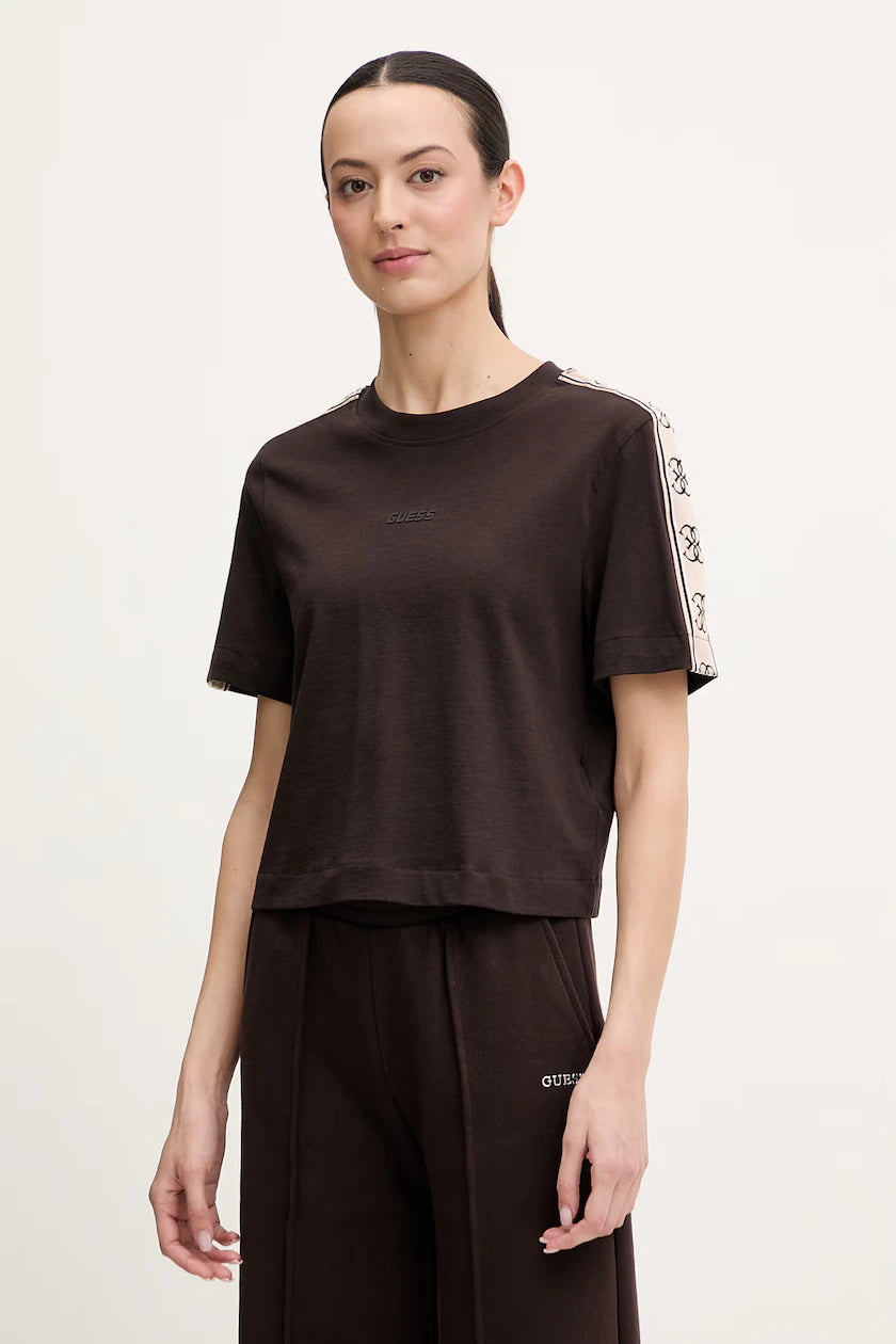 T-shirt crop donna guess 2026